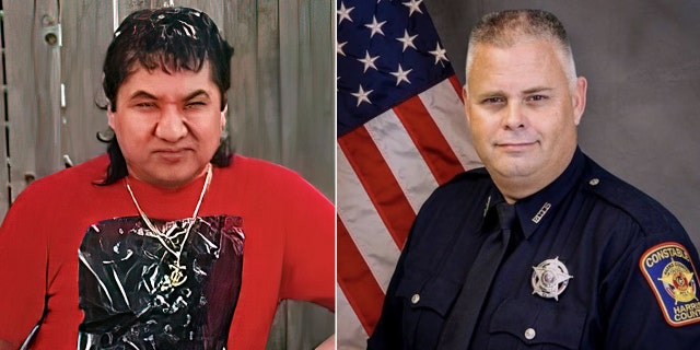 Oscar Rosales, 51, who police accuse of fatally shooting Harris County Corporal Charles Galloway early Sunday, is likely an alias, authorities said during a Monday news briefing. 