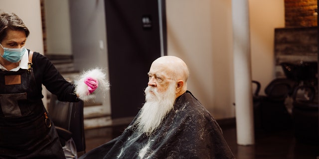 After undergoing two rounds of chemotherapy, Queen’s beard started to fall out, so he shaved it all off on Jan. 18. 