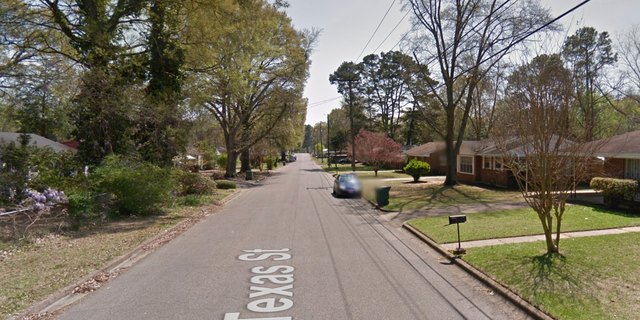 The block in Montgomery, Alabama, where Thomas Hand was shot and killed. 