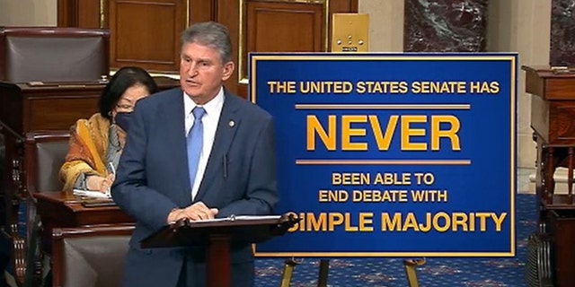 Sen. Joe Manchin, D-W.Va., is a significant part of the reason Democrats have not been able to get rid of the Senate's filibuster this Congress.