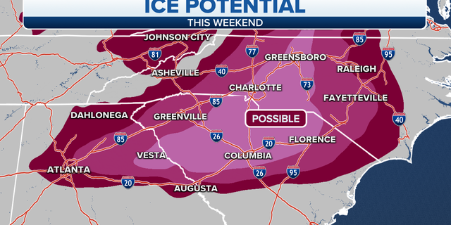 Southeast ice potential