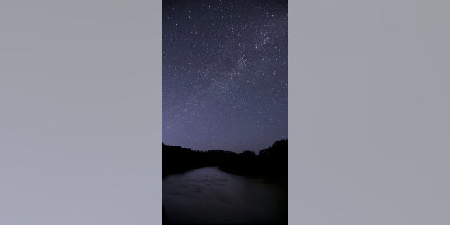 Benefits of Valentine's Day, Nebraska Reservoir View the starry sky in the State Recreation Area.