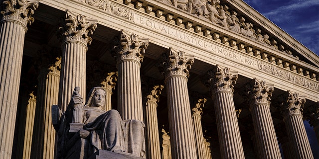 FILE - The Supreme Court in Washington, D.C.