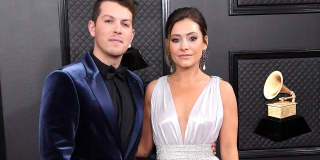 Josh Kerr and Taylor Dye welcomed daughter Leighton Grace Kerr on Jan. 17, 2022.