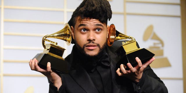 The Weeknd at the Grammys