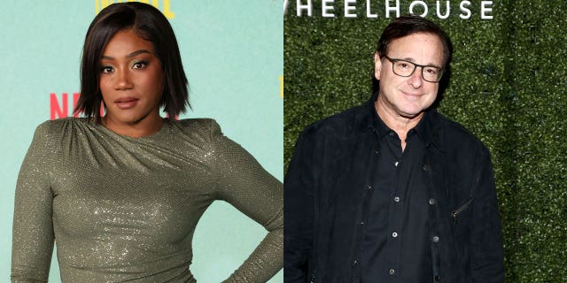 Tiffany Haddish recalled her first memory of Bob Saget during a recent interview.
