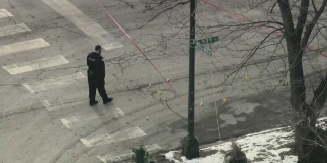 A man was reportedly shot Tuesday by a University of Chicago police officer.