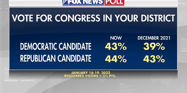 Fox News Poll: Voters split on congressional election