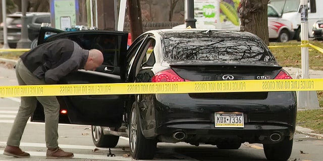 A Philadelphia Lyft driver with a license to carry a firearm shot two suspects who carjacked him, authorities said.