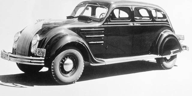 The 1934 Chrysler Airflow featured cutting edge aerodynamics.