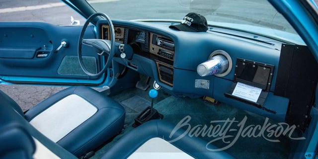 The Pacer is equipped with a dashboard-mounted fountain drink cup dispenser.