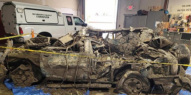 Nguyen's 1997 Nissan Pathfinder was discovered more than 50 feet below the surface and 300 feet from the bank of the Ohio River on Oct. 14, 2021.