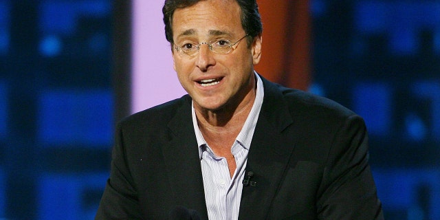 Actor/comedian Bob Saget on stage at the 'Comedy Central Roast Of Bob Saget' on the Warner Brothers Lot on August 3, 2008 in Burbank, California.