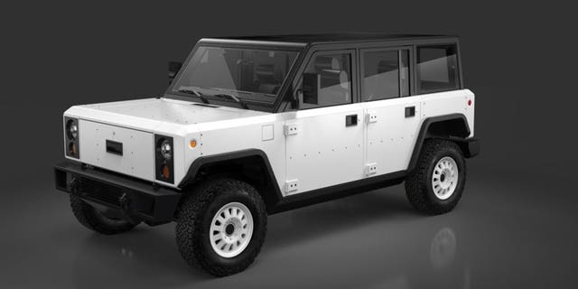 The Bollinger Motors B1 featured an all-wheel-drive system and air suspension system.