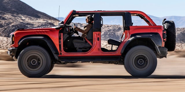 The Ford Bronco Raptor is the highest-performing version of the SUV.