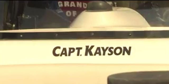 North Miami Police Department named 6-year-old Kayson an honorary boat captain for the day.