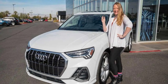 Audi gave Charlene Rubush a Q3 after she lost one on "Wheel of Fortune" due to a technicality.