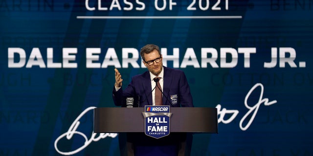 Dale Earnhardt Jr. was voted into the 2021 class of the NASCAR Hall of Fame.