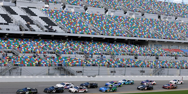 Seventeen cars participated in the Next Gen test at Daytona.