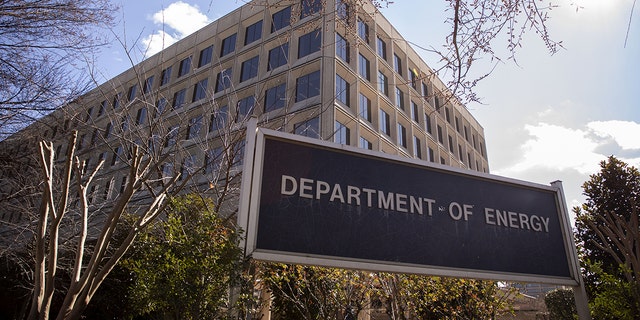 Signage is seen outside the U.S. Department of Energy (DOE) headquarters in Washington, DC, U.S., Friday, February 14, 2020. 
