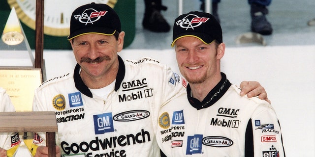 The Earnhardts raced together in the 24 Hours of Daytona prior to Earnhardt Sr.'s death at the track during the Daytona 500.