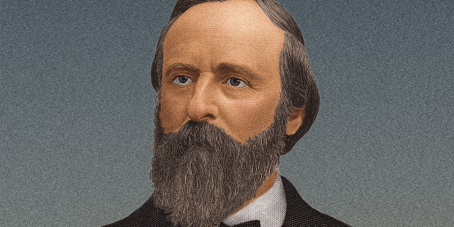 Circa 1875: Rutherford B Hayes (1822-1893), 19th president of the United States