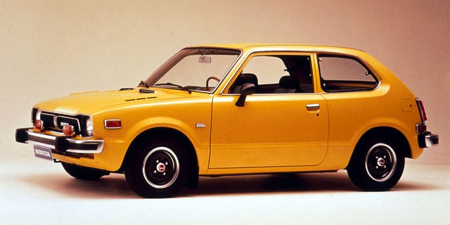 The first-generation Honda Civic had a 52 hp engine.