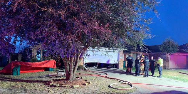 A Harris County house fire in Houston leaves a grandmother dead and three others hospitalized