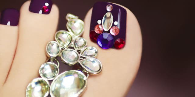 Search queries for 'pedicure with rhinestones' were up 150% in 2021 and Pinterest believes the trend will continue to grow in 2022.