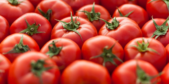 Tomatoes are a source of antioxidant lycopene and potassium. 