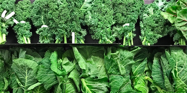 "Greens such as spinach, kale, collard greens, chard, etc. are a nutrient-dense food," says registered dietitian Elena Paravantes. "Research has shown that consuming at least one serving of greens a day resulted in slower cognitive decline as measured on tests for memory and thinking skills."