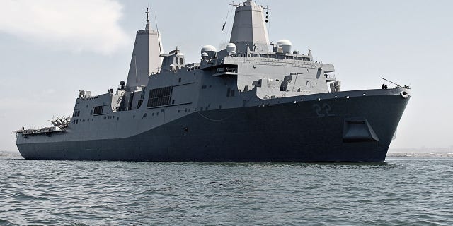 Navy Counselor 1st Class Ryan P. Lighten participated in countless life-saving drills while stationed aboard the USS Somerset.