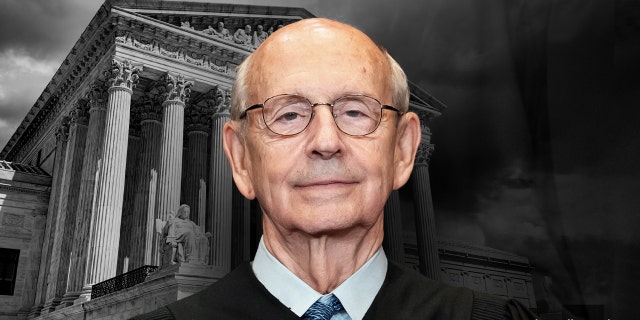 Stephen Breyer, associate justice of the U.S. Supreme Court, during the formal group photograph at the Supreme Court in Washington, D.C., U.S., on Friday, April 23, 2021.