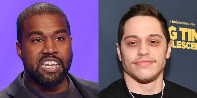 Kanye West called out "Saturday Night Live" star Pete Davidson over the comedian's mental health jokes in a resurfaced clip from 2018.