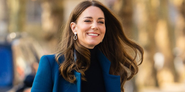 Catherine, Duchess of Cambridge visits the Foundling Museum.
