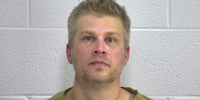 This Sunday, May 30, 2021 file booking photo released by the Laurel County, Ky., Correctional Center shows, Patrick Baker, who was pardoned by Kentucky’s former governor for a 2014 drug robbery killing. Baker will return to prison to serve a 42-year federal sentence for the same crime. At a hearing Tuesday, Jan. 18, 2022, in U.S. District Court in London, Ky., Baker, 43, was sentenced to 42 years in prison, but he was credited for 30 months served on the previous conviction.