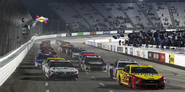 Ryan Truex Jr. won the 2021 spring race, which was held over two days due to a rain delay.