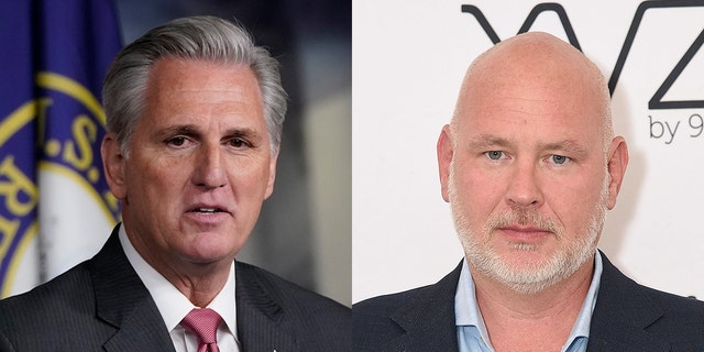 Lincoln Projects co-founder Steve Schmidt, right, called the House Republican leader Kevin McCarthy "villainous" to refuse to cooperate with the committee on January 6 this week. 