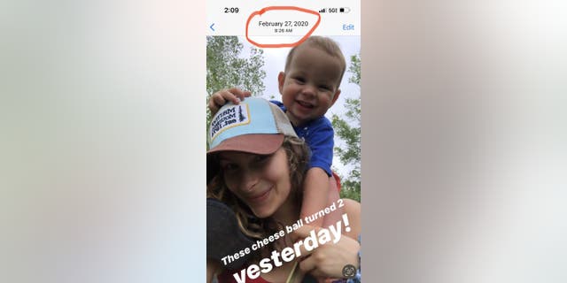 Emily Vondrachek said she received nothing but support from parents on TikTok after she claimed to have forgotten her son's actual date-of-birth two years in a row.