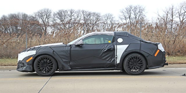 A prototype of the next-generation production Mustang has been spotted being tested on public roads.