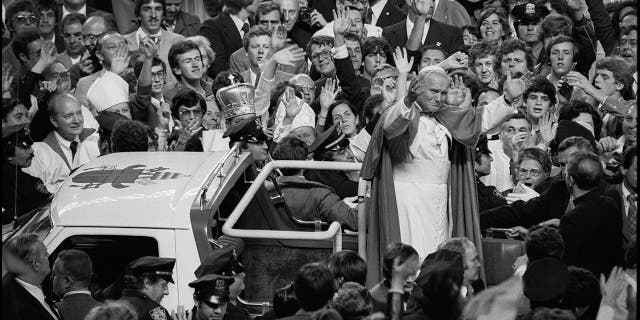 Pope John Paul II was driven through New York City in 1979 in a Ford Bronco-based Popemobile.