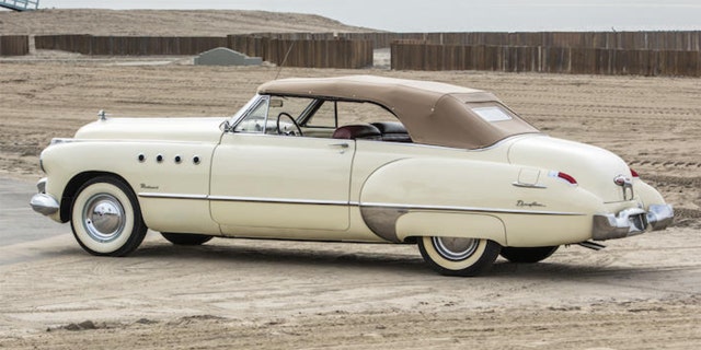 Hoffman's Roadmaster was one of two used during the making of "Rain Man."