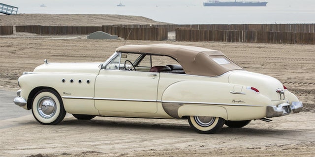 Hoffman's Roadmaster was one of two used during the making of "Rain Man."