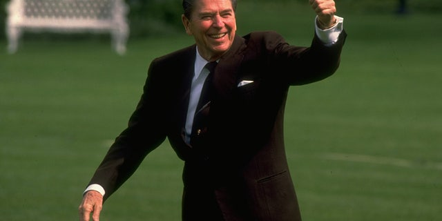 Ronald Reagan was elected the 40th president of the United States.
