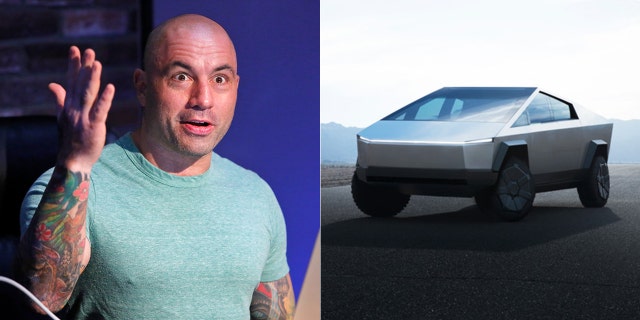 Joe Rogan was given a sneak peek at the updated Tesla Cybertruck
