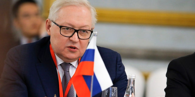 Russian Deputy Foreign Minister and head of delegation Sergei Ryabkov attends a Treaty on the Non-Proliferation of Nuclear Weapons (NPT) conference in Beijing, China, Jan. 30, 2019.