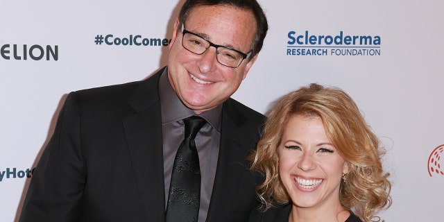 Actors Bob Saget and Jodie Sweetin attend the 30th Annual Scleroderma Benefit at the Beverly Wilshire Four Seasons Hotel on June 16, 2017 in Beverly Hills, California.