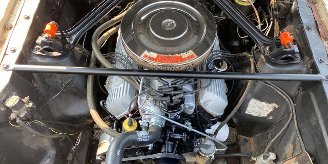 Matt Taylor was able to refurbish the 289 V8 and get it running again.