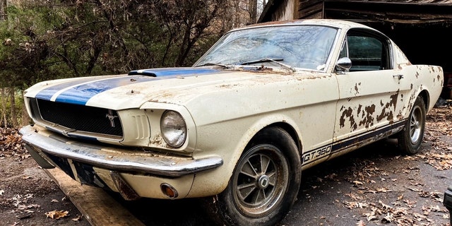 The GT350 was rusty, but all-original.