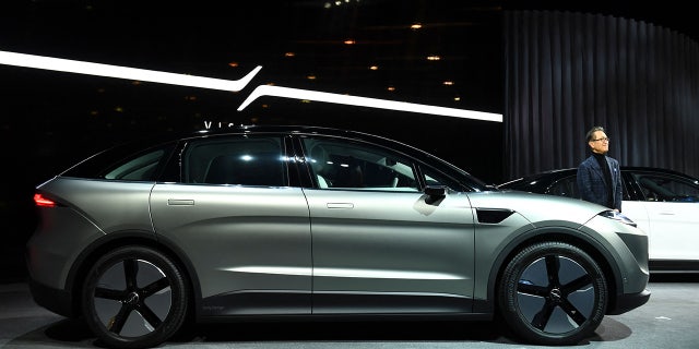 The Vision-S 02 is built on the same platform as the Vision-S and seating for up to seven passengers.